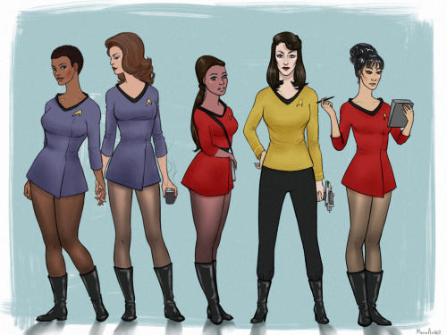 leavenopathuntaken:Favourite TOS women crew members