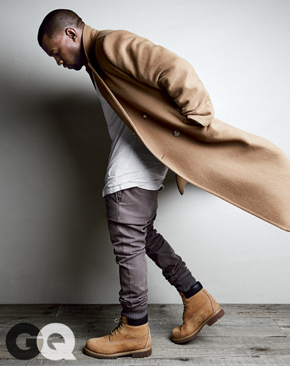 Porn photo kimkanyekimye:  Kanye West for GQ Magazine August