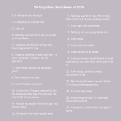 euo: euo: 24 Cognitive Distortions of 2015By