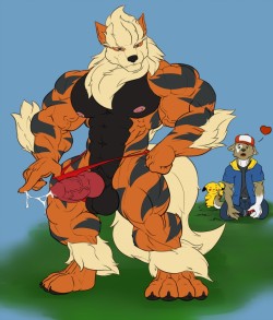 I want… that Arcanine! by ZeusRalo