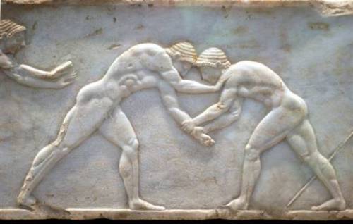 warriormale:Nude images of male athletes, gods and fighters could be found everywhere in ancient Gre