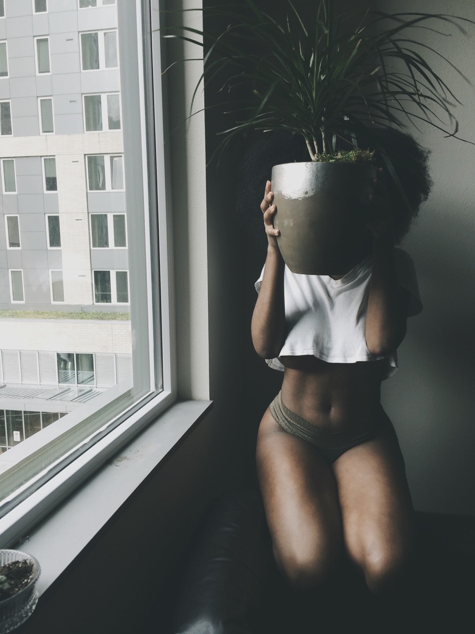 mothernaeture:Using blackout to bless the plants ✨