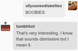 @tumblrbot is a bro