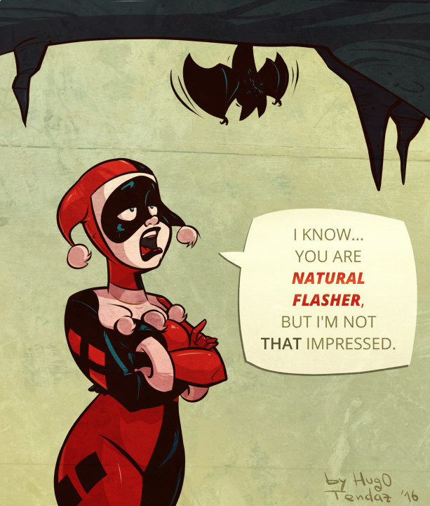 Classic Harley Quinn - Cartoon PinUpWould be awesome if Margot Robbie was in this