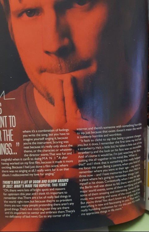 patrickstumpforlife:New Kerrang interview with Patrick. He talks about being a dad and it’s so cute!