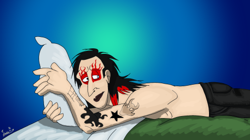 90sdiablo:simply doodled a snug Manson for your snug needs.