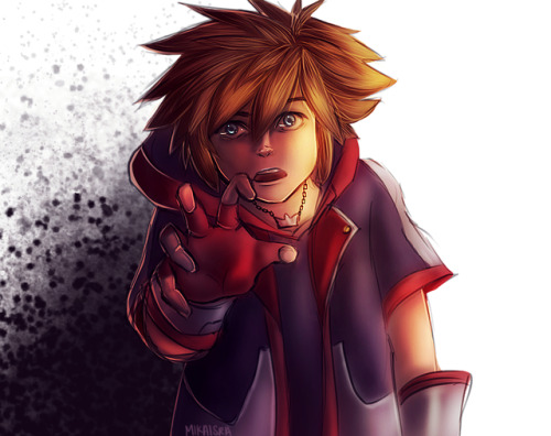 Quick Sora sketch I did the other day :) sooo ready for kh3!!! 
