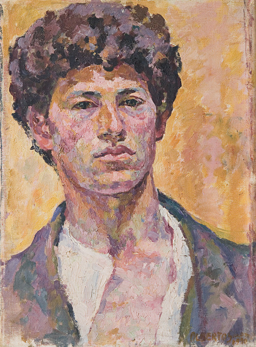 lefildelhorizon:Alberto Giacometti, Selfportrait,