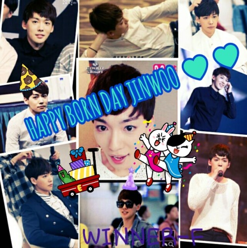 HAPPY BIRTHDAY KIM JINWOO HYUNG ♥  #HappyDayJinwoo24 ♥♥