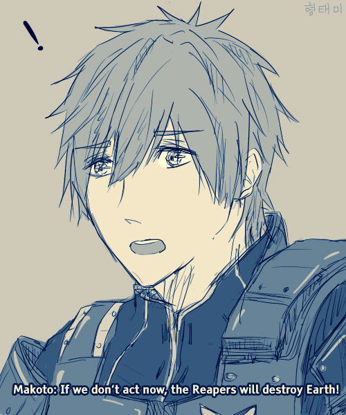 dahliadenoire:  Here we have the best Spectre in the galaxy setting his priorities