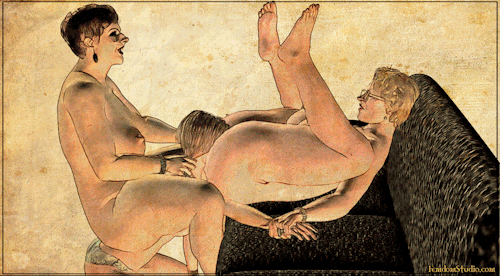 femdomstudio:  2 Women Vs 1 Girl 