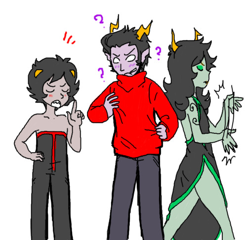 spiritofstars:  …The pants… dear lord, the pants… Also, Porrim is now minty. I 