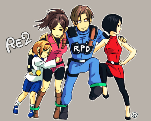 sandwichiham:  ♡ resident evil 2 ♡