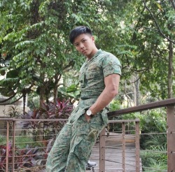 Asian Army Hunks