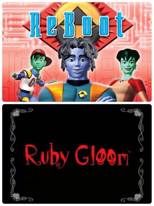 mistress92:  questbedhead:konnichibot:iamthekreeper:  Have some Canadian Television :P  I remember alot of these also playing on fox kids (stickin’ around), nickelodeon (what’s with andy), cartoon network (reboot, totally spies, martin mystery) and