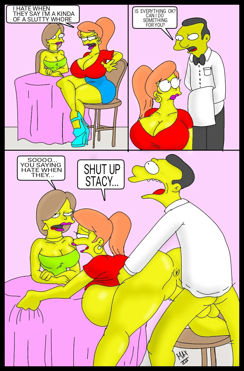 maxtlat:  A minicomic simpsons style #2 Starring Shyla and friends