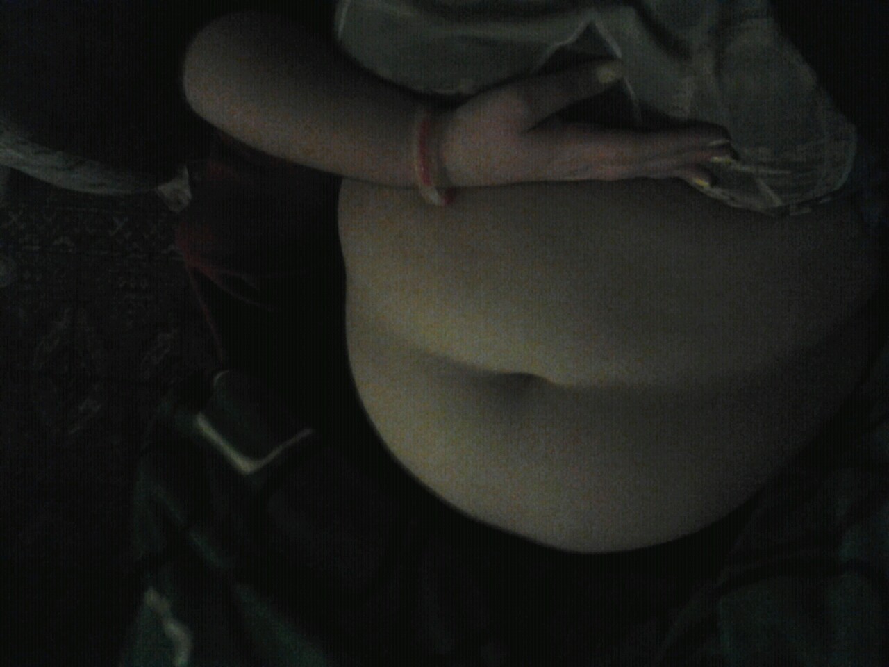 theitalianfatty:  Bored shots in front of the tv.