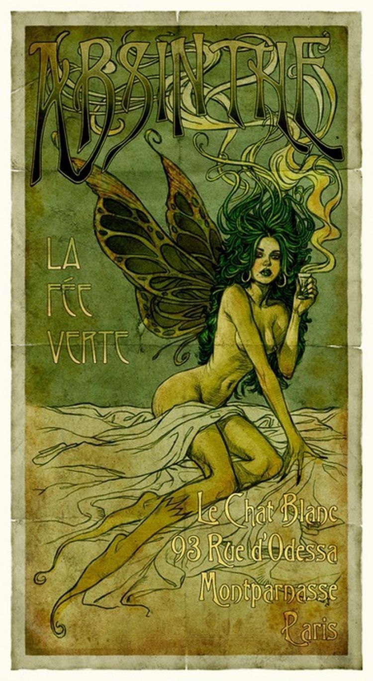 classykittenn:  Aly Fell “Absinthe Fairy” 