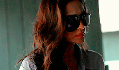 lucyhardin-blog: Gun Training at the Shooting Range ♡ Shay Mitchell