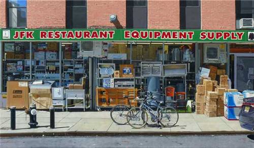 Festival of Art Flash Sale Aug. 23-25Featuring JFK Restaurant Supply, acrylic on canvas, 48″ x 28″Or