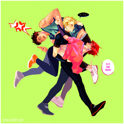 lnmei: Andrew carrying his exy junkie boyfriends who won’t stop fighting. Andrew, Kevin, and Neil fr