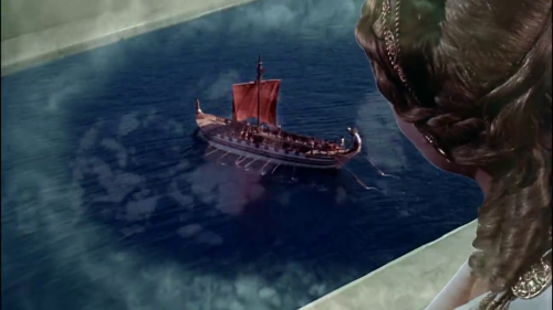 Mythical Ancient Greek ship, the Argo, in: I giganti della Tessaglia (1960) / The Giants of Thessaly