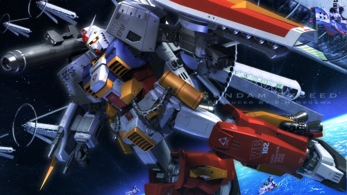 absolutelyapsalus:  Perfect Gundam by S.HASEGAWAONE & TWO!