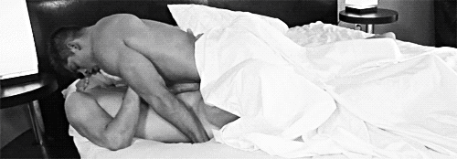 deancasporn:  “mmm,” cas hums groggily as he registers a pleasant tingling sensation throughout his body. he’s feeling loose and content. puffs of warm air caress his ear and now that he’s thinking about it the bed is rocking, and there’s something