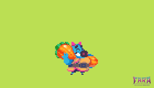 A selection of Fara &amp; The Eye of Darkness animations from early last year. Not sure why I ne