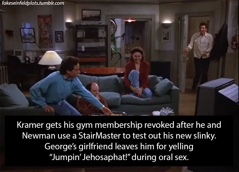 fakeseinfeldplots:  S20E09 - The Slinky