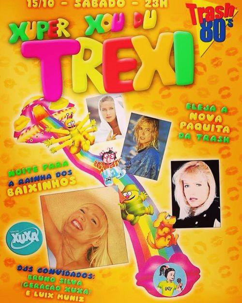 A Recebo Esse Convite Do @eusouocris Pra Tocar Na @trash80s... Como Recusar?! Tocar @xuxamenegheloficial