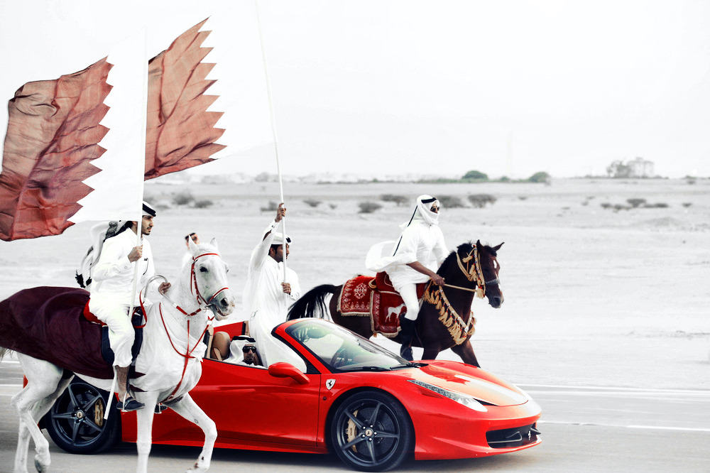 linxspiration:  Out of the way, the arabs are here.