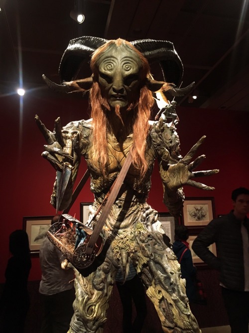 thought-balloon: I went to the Guillermo del Toro exhibit yesterday and died from all the haunting elegance.