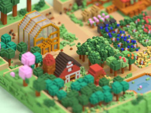 sundaidoodles:My Stardew Valley FarmI’m finally a millionaire in Stardew Valley! Made this farm to r