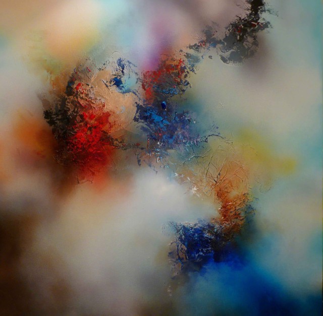 asylum-art-2:  Abstract Paintings by Simon Kenny                      