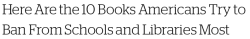 bonesex:  micdotcom:  As compiled by the American Library Association’s Office of Intellectual Freedom, this list tracks which books are challenged most each year in libraries and schools. In most of these cases, audiences are being kept from reading