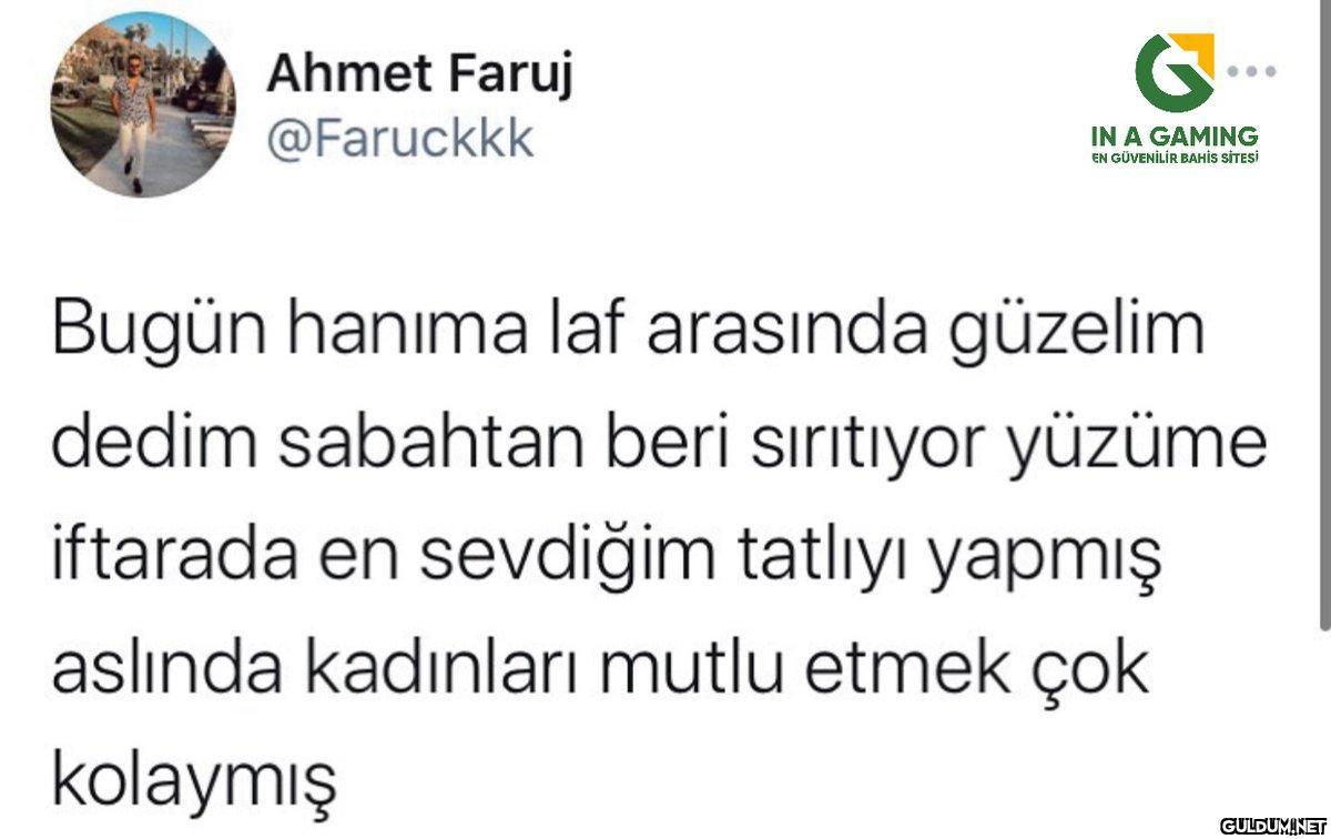 Ahmet Faruj @Faruckkk G IN...