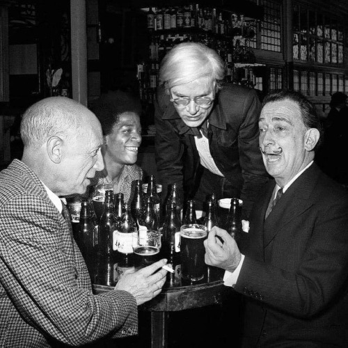 Pablo Picasso, Jean-Michel Basquiat, Andy Warhol And Salvador Dali
