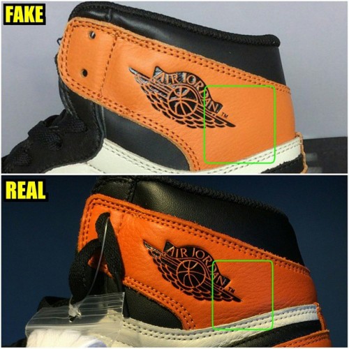 thepoeticlovechild:hennyhardaway1:gymaddict:nock-nock-nock:Air Jordan 1s Are Real or FakeSave a life