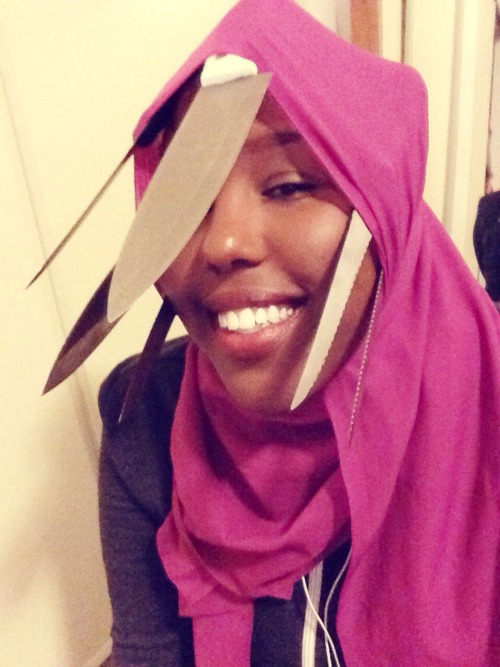 dickgripper:this is the truth about hijabis, we dont have hair we have knives