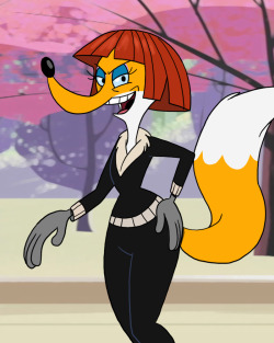 eyzmaster:  Looney Tunes - Fox Spy by theEyZmaster From the new, actually decent, WABBIT cartoon series!   I knew she would be popular~ &lt; |D