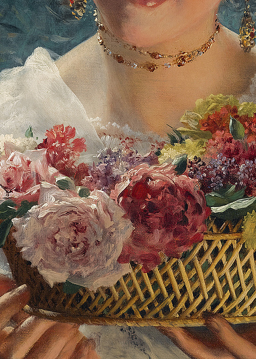 angedelmusique:  Władysław Czachórski The Flowers 1903 details 