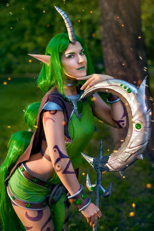 Dryad Soraka from League of LegendsCosplayer: Miharu CosplayPhoto: Sarmai