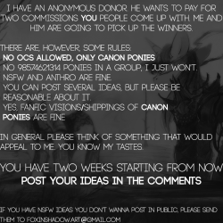 If you have any questions please ask! But I think it&rsquo;s all clear. PLEASE POST YOUR IDEAS ON MY DEVIANTART