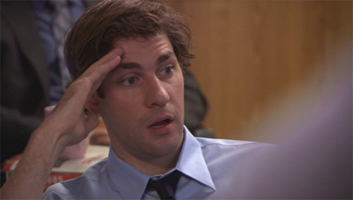 halpertjames:I have never felt more like Jim Halpert in my life.