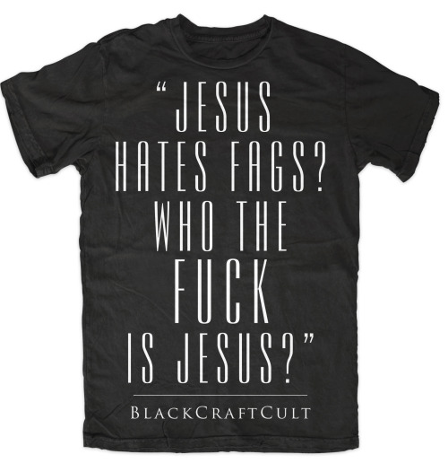 Pro gay marriage tee available now www.blackcraftcult.com