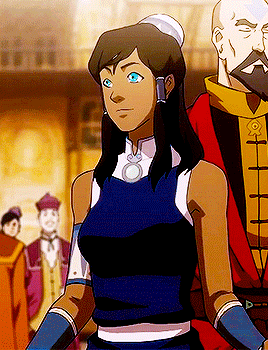 giffingkorra:  korra in her gala dressrequested by anon