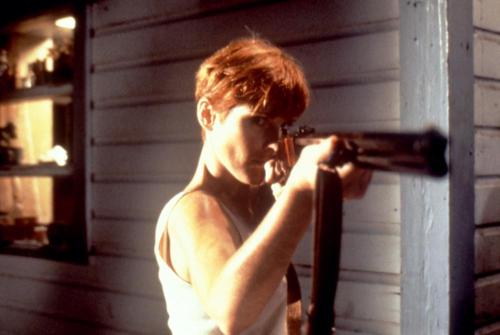 Patricia Tallman as Barbara in the 1990 remake of “Night of the Living Dead.” One of my 