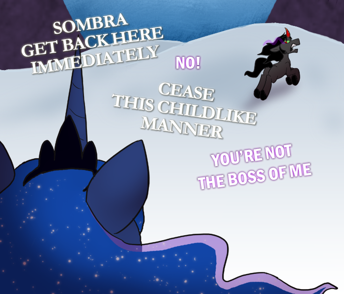 ask-king-sombra:  Sombra has really grown as a pony, I think. Yeah, Coffee Talk has