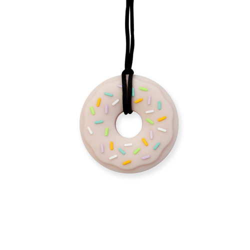 stimtastic: super cute new Chewable Frosted Donut pendants